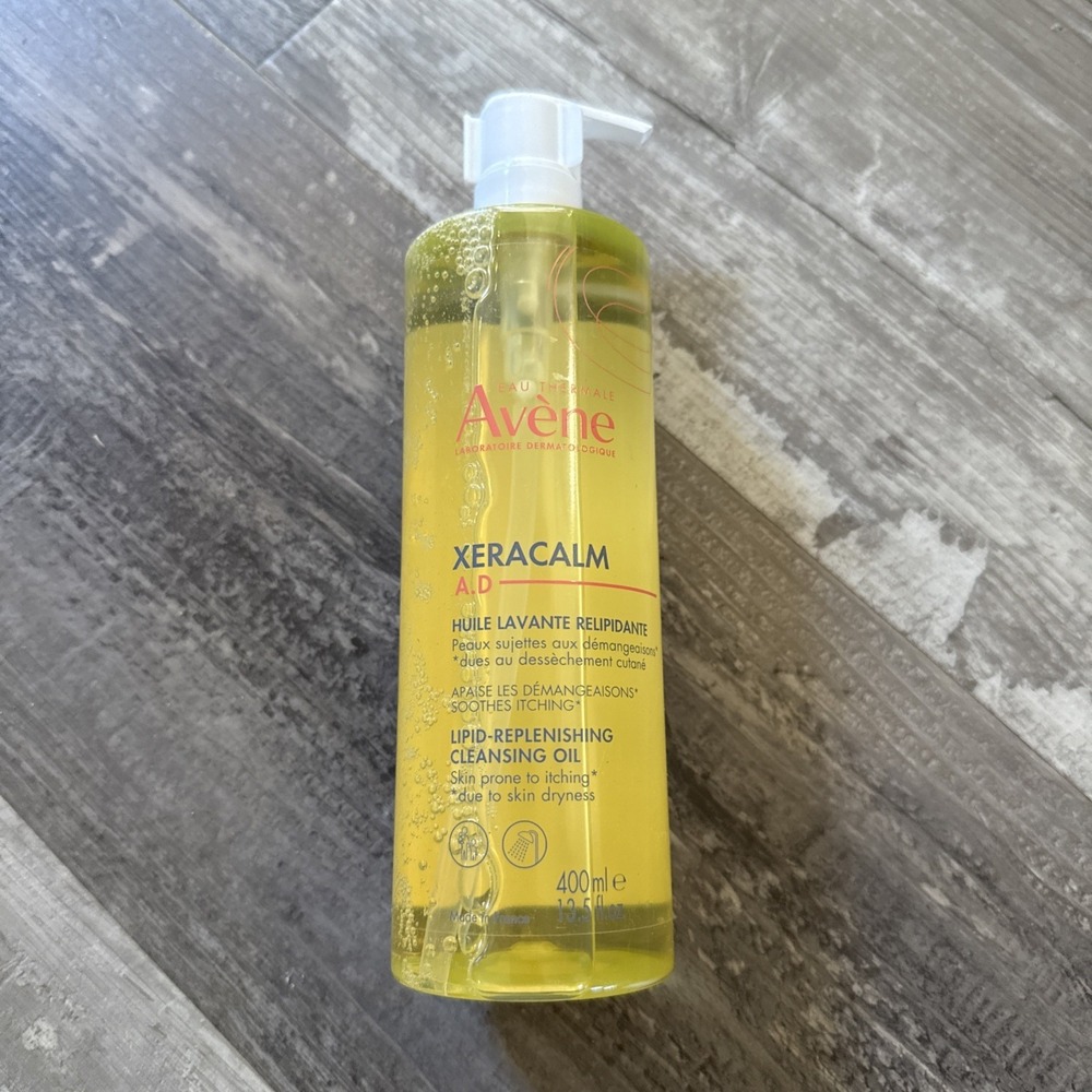 Avene XeraCalm A.D Lipid-Replenishing Cleansing Oil 13.5 fl. oz.   Exp. 3/28